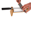 Shun Three Piece Sharpening System w/ Whetstone, Honing Steel & Angled Stand (DM0610) thumbnail 3