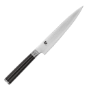 Shun Shun Classics Utility Knife, 6" Blade, D Shaped PakkaWood Handle (DM0701) thumbnail 2