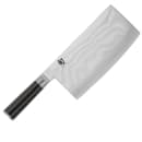 Shun Chinese Chef's Knife w/ 7 3/4" Blade, D Shaped PakkaWood Handle (DM0712) thumbnail 2