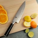 Shun Shun Classics Chef's Knife, 8" Blade, D Shaped PakkaWood Handle (DM0719) thumbnail 7