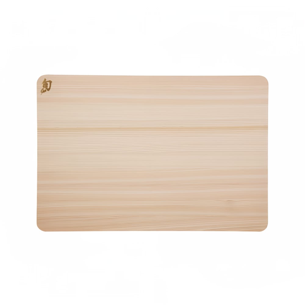 Shun Hinoki Wood Cutting Board - 15 3/4"L x 10 3/4"W (DM0816)