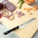 Kai 6" Utility Knife w/ Black POM Handle, Stainless Steel Blade (HT7084) thumbnail 4