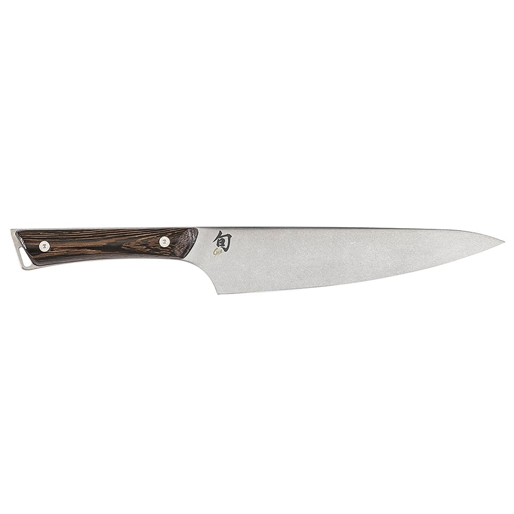 Shun 8" Chef's Knife w/ Tagayasan Wood Handle, Stainless Steel Blade (SWT0706)