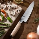 Shun 8" Chef's Knife w/ Blonde Pakkawood Handle, Stainless Steel (TDM0706W) thumbnail 4