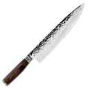 Shun Premier Chef Knife, 10" Damascus-Hammered Blade w/ Walnut Handle (TDM0707) thumbnail 2