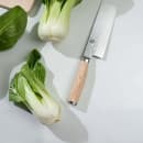 Shun 5 1/2" Nakiri Knife w/ Blonde Pakkawood Handle, Stainless Steel (TDM0742W) thumbnail 2