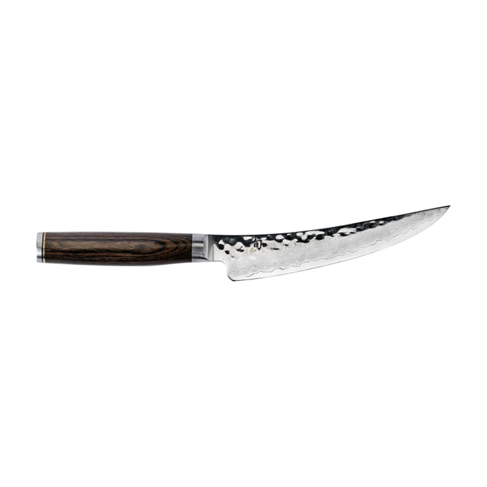Shun 6" Curved Boning Fillet Knife w/ VG-MAX Blade & Walnut Pakkawood Handle (TDM0774)