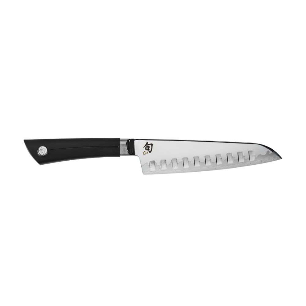 Shun 7" Knife w/ 16 Degree Cutting Edge & Traditional Handle Design, Mirror/Stainless (VB0718)