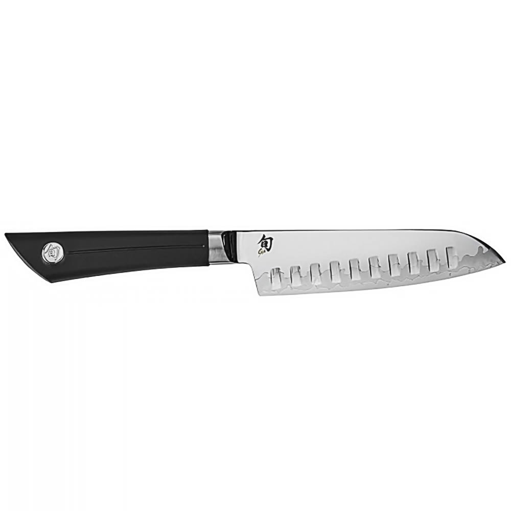 Shun 5 1/2" Sora Ground Santoku w/ Textured TPE Handle (VB0740)