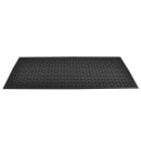 NoTrax T18S0035BL Superflow Reversible Grease Resistant Floor Mat, 3' x 5', 5/8" Thick, Black thumbnail 4