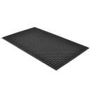 NoTrax T18S0035BL Superflow Reversible Grease Resistant Floor Mat, 3' x 5', 5/8" Thick, Black thumbnail 6