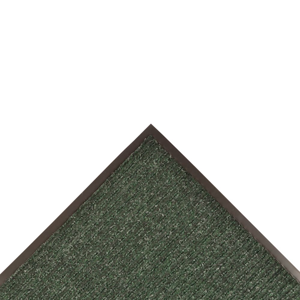 NoTrax 109R0048GN Brush Step® Entrance Scraper Floor Mat, 4' x 60', 3/8" Thick, Hunter Green