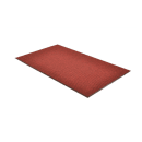 NoTrax 109R0048RB Brush Step® Entrance Scraper Floor Mat, 4' x 60', 3/8" Thick, Red thumbnail 4