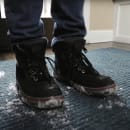 NoTrax 109S0035BU Brush Step® Entrance Scraper Floor Mat, 3' x 5', 3/8" Thick, Slate Blue thumbnail 2