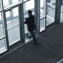 NoTrax 130S0046CH Sabre™ Entrance Floor Mat, 4' x 6', 3/8" Thick, Charcoal thumbnail 2