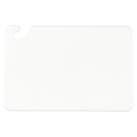 NoTrax T46S2012WH Cutting Board, 12" x 18", Plastic, White thumbnail 4