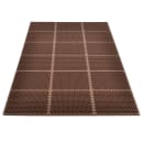 NoTrax T15S0034BR Optimat Grease-Resistant Floor Mat, 3' x 4', 1/2" Thick, Brown thumbnail 4
