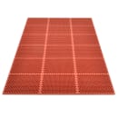 NoTrax T15S0034RD Optimat Grease-Proof Floor Mat, 3' x 4', 1/2" Thick, Red thumbnail 3