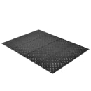 NoTrax T23S0034BL Mult-Mat II Reversible Drainage Floor Mat, 3' x 4' 3/8" Thick, Black thumbnail 6