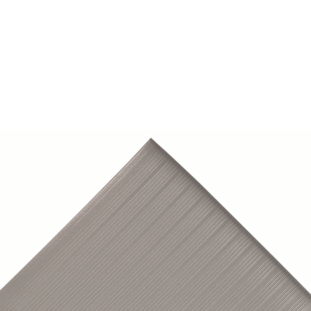 NoTrax 410S0323GY Airug® Anti-Fatigue Floor Mat - 2' x 3', 3/8" Thick, Gray