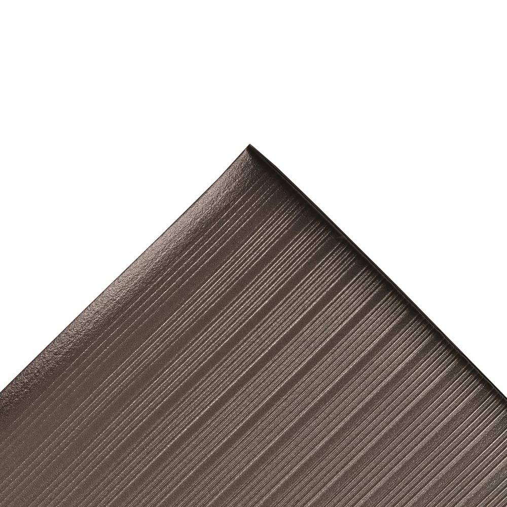 NoTrax 410S0335BL Airug® Anti-Fatigue Floor Mat - 3' x 5', 3/8" Thick, Black