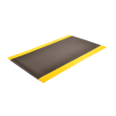 NoTrax 410S0335BY Airug® Anti-Fatigue Floor Mat - 3' x 5', 3/8" Thick, Black/Yellow thumbnail 4