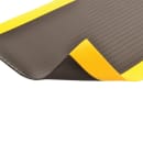 NoTrax 410S0523BY Airug® Anti-Fatigue Floor Mat - 2' x 3', 5/8" Thick, Black/Yellow thumbnail 2