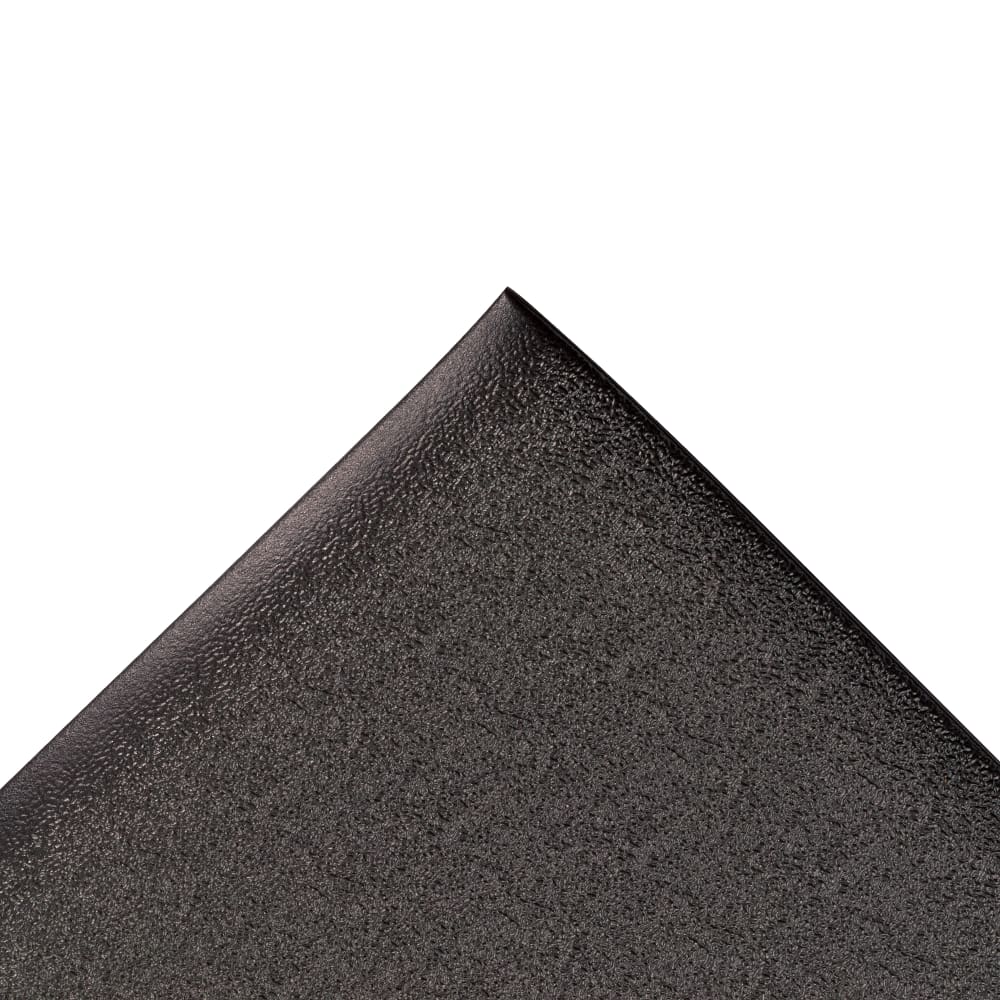 NoTrax 411S0335BL Sof-Tred™ Anti-Fatigue Floor Mat - 3' x 5', 3/8" Thick, Black