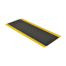 NoTrax 411S0423BY Sof-Tred™ Anti-Fatigue Floor Mat - 2' x 3', 9/16" Thick, Black/Yellow thumbnail 4