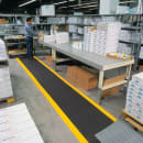 NoTrax 411S0435BY Sof-Tred™ Anti-Fatigue Floor Mat - 3' x 5', 9/16" Thick, Black/Yellow thumbnail 5