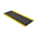 NoTrax 411S3312BY Sof-Tred™ Anti-Fatigue Floor Mat - 3' x 12', 3/8" Thick, Black/Yellow thumbnail 4
