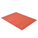 NoTrax T23S0038RD Mult-Mat II Reversible Oil Resistant Floor Mat, 3' x 8', 3/8" Thick, Red thumbnail 6