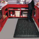 NoTrax 511S0023BL Marble-Tuff™ Anti-Fatigue Floor Mat - 2' x 3', 1/2" Thick, Black thumbnail 5