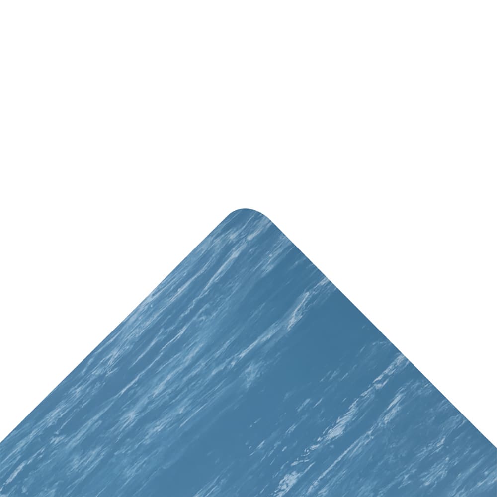 NoTrax 512S0023BU Marble-Tuff™ Anti-Fatigue Floor Mat - 2' x 3', 1" Thick, Blue