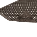 NoTrax 562S0033BL Sanitop® Grease-Resistant Floor Mat - 3' x 3', 1/2" Thick, Black thumbnail 2