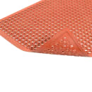 NoTrax 562S0320RD Sanitop® Grease-Resistant Floor Mat - 3' x 20', 1/2" Thick, Red thumbnail 2