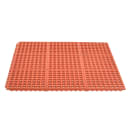 NoTrax 501S0033RD Ultra Mat Grease-Resistant Floor Mat, 3' x 3', 1/2" Thick, Red thumbnail 6
