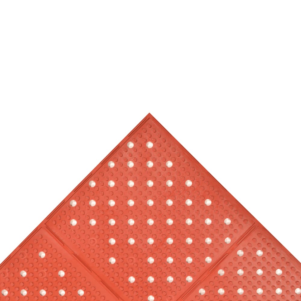 NoTrax T23R0332RD Multi-Mat II™ Grease-Resistant Floor Mat, 3' x 32', 3/8" Thick, Red