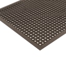 NoTrax T30S0033BL Competitor™ Anti-Fatigue Floor Mat - 3' x 3', 1/2" Thick, Black thumbnail 3
