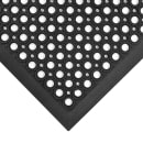 NoTrax T30S0035BL Apex Competitor Anti-Fatigue Floor Mat - 3' x 5', Rubber, Black thumbnail 7