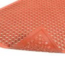 NoTrax T30S0035RD Apex Competitor Anti-Fatigue Floor Mat - 3' x 5', Rubber, Red thumbnail 3