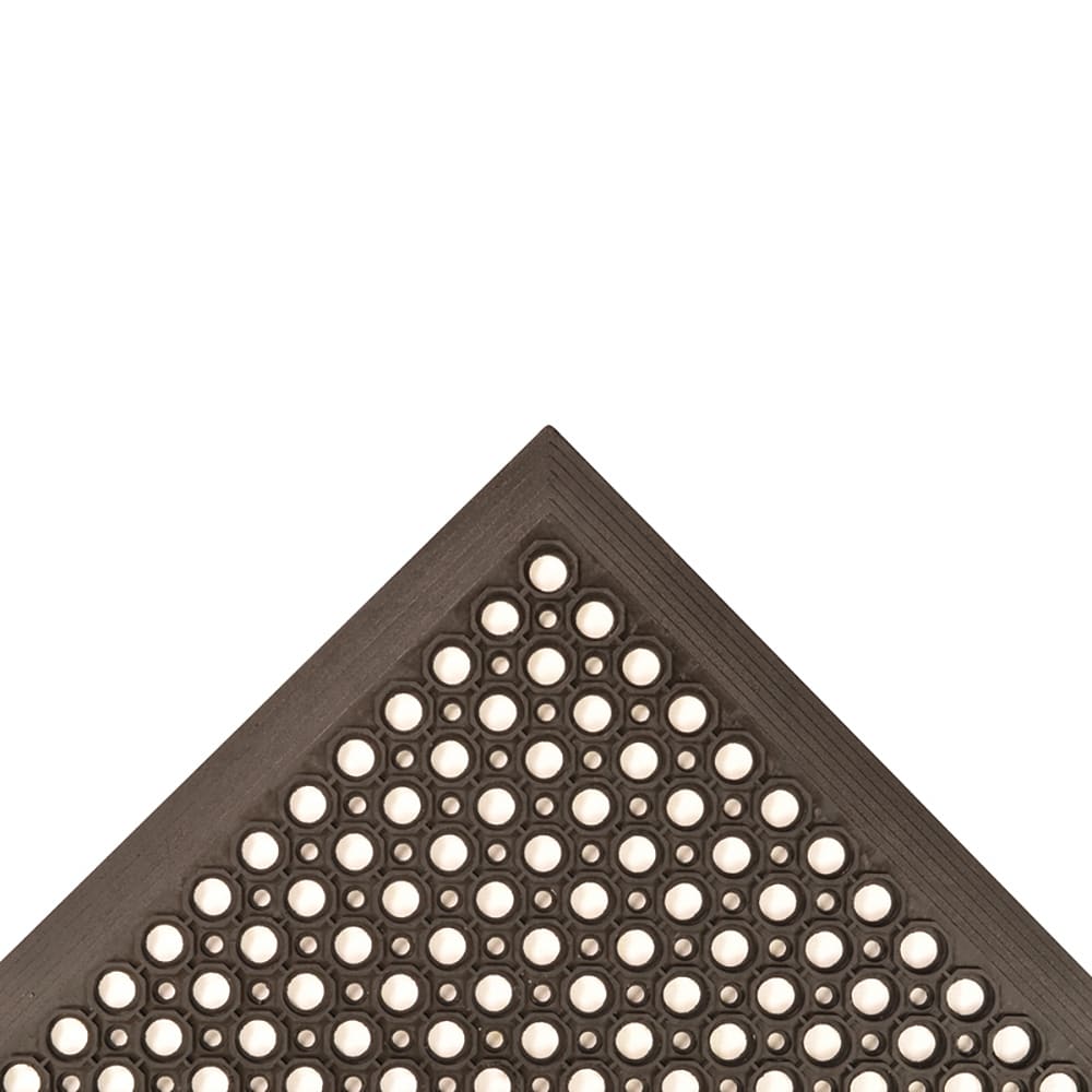 NoTrax T30S0310BL Competitor™ Anti-Fatigue Floor Mat - 3' x 10', 1/2" Thick, Black