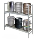 Fermod 2R52B57 (2) Level Keg Rack w/ (6) Keg Capacity, 52" x 18" x 57" thumbnail 2