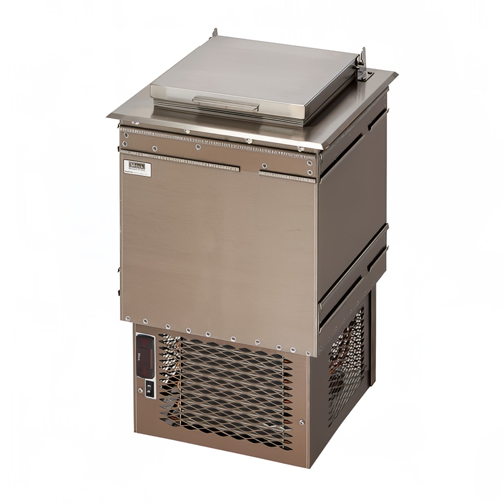 Perlick 8000B 16 7/8" Drop In Ice Cream Freezer w/ 3 gal Capacity - Stainless Steel, 115v