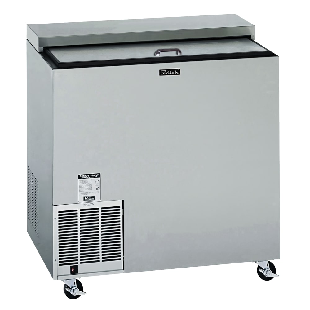 Perlick FR36RT-SS-STK 2 Section Glass Chiller w/ 142 Mug Capacity, Stainless, 120v