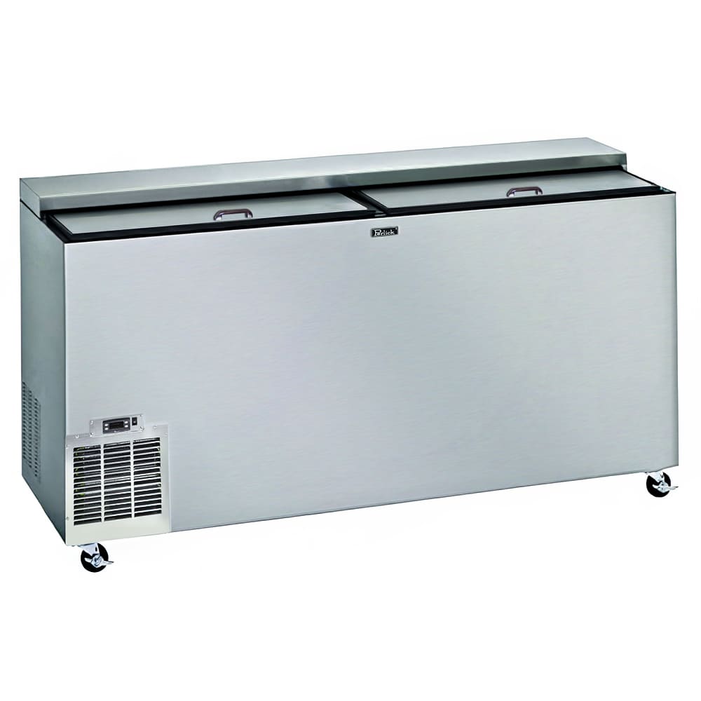 Perlick FR48RT-SS-STK 2 Section Glass Chiller w/ 214 Mug Capacity, Stainless, 120v