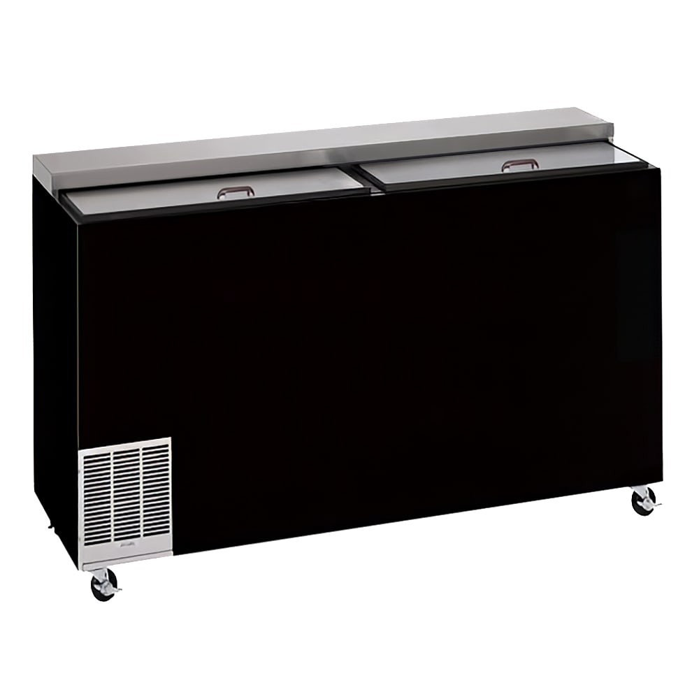 Perlick FR60RT-BS-STK 2 Section Glass Chiller w/ 286 Mug Capacity, Black, 120v