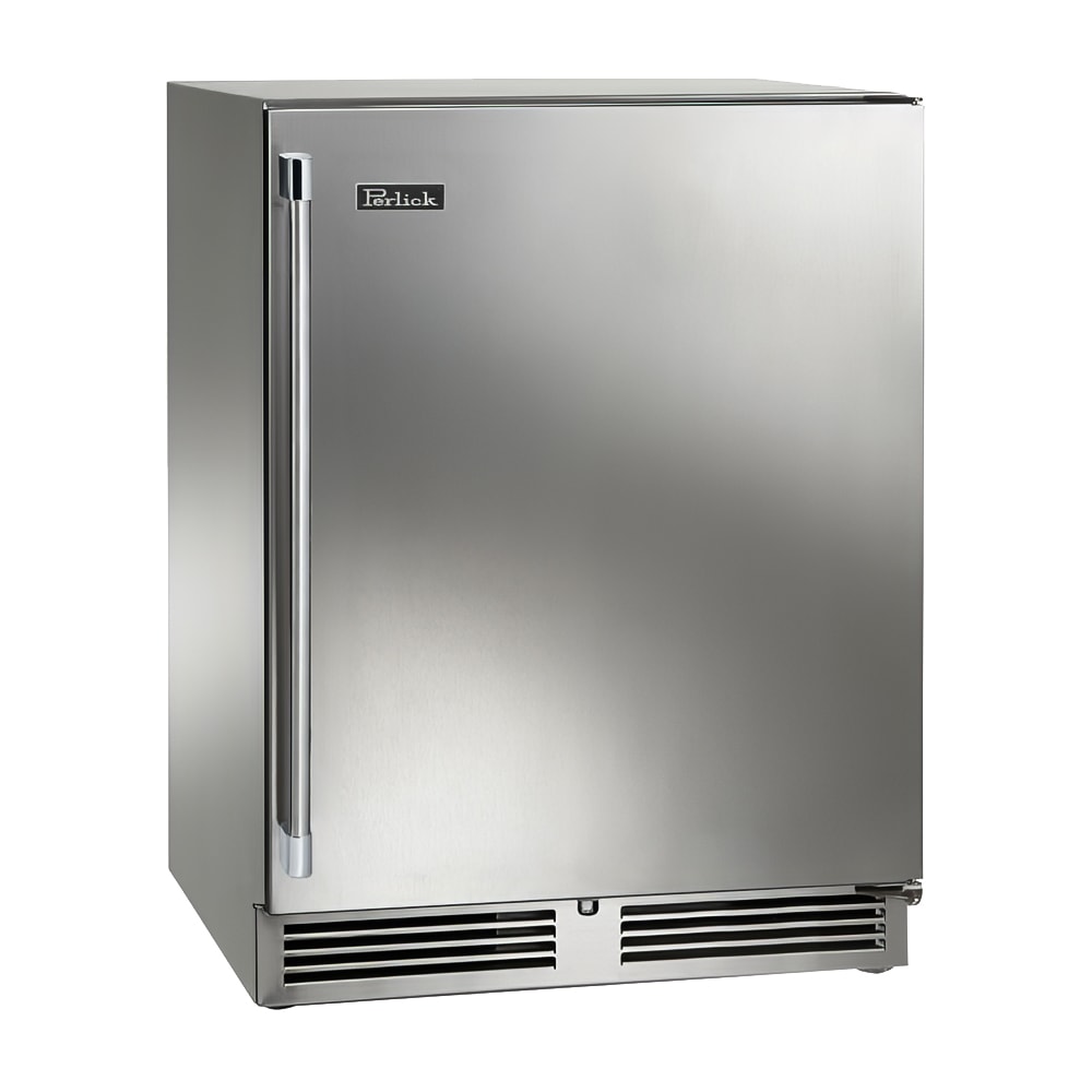 Perlick HB24RS-SS-STK 23 7/8" W Undercounter Refrigerator w/ (1) Section & (1) Door, 115v