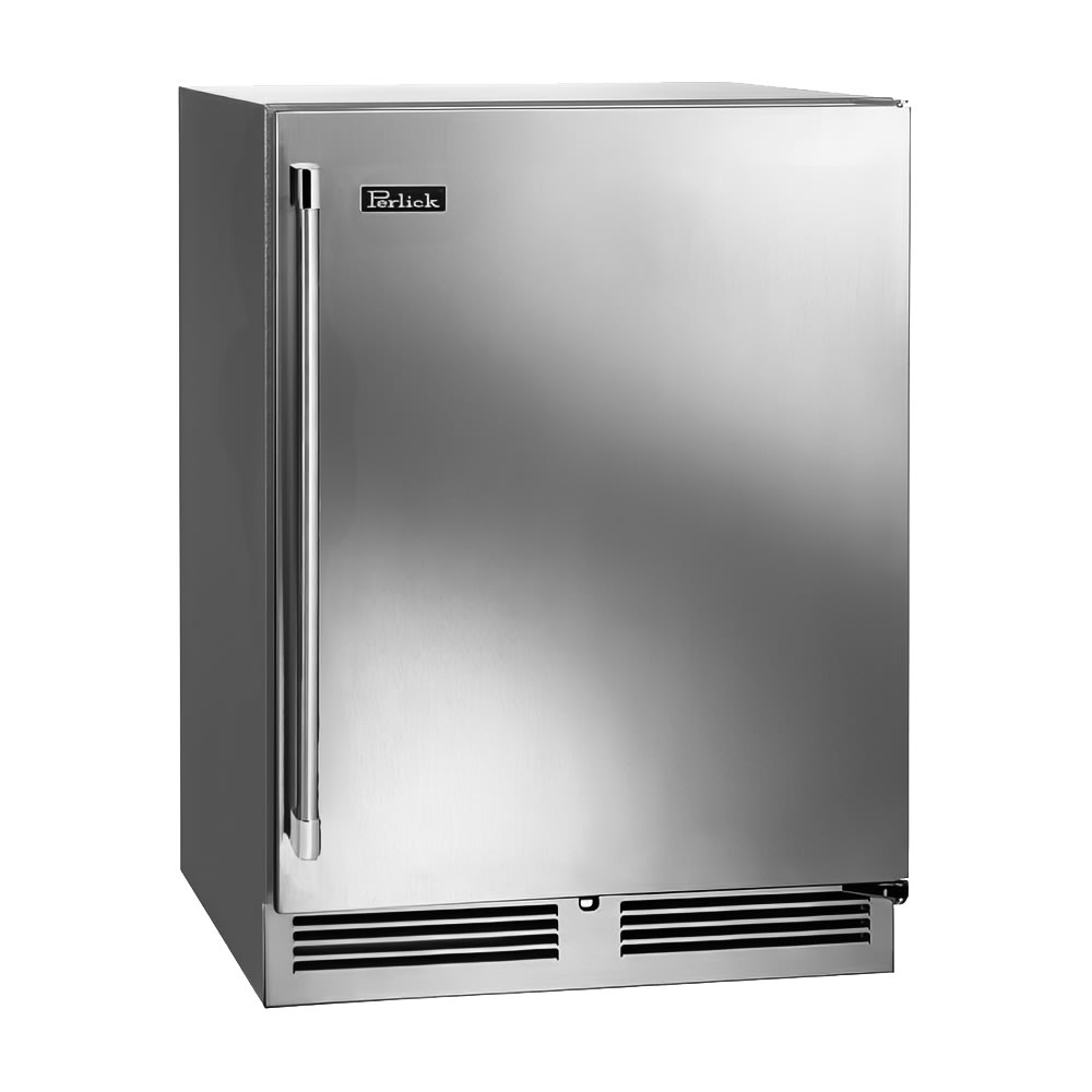 Perlick HC24RS-SS-STK 23 7/8" W Undercounter Refrigerator w/ (1) Section & (1) Door, 115v