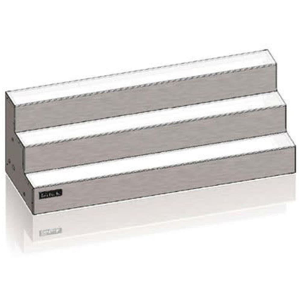 Perlick LMD3-24L 24-in Lighted Merchandise Display w/ Left End Power Cord, 3-Tier